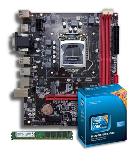 Kit Upgrade Intel I3 3.10ghz Memória 4gb  Hdmi