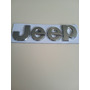 Emblema En Letras Cromadas Jeep Para Grand Cherokee  Jeep Cherokee