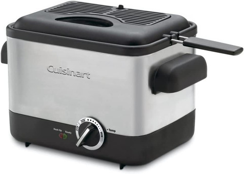 Freidora Compacta De Acero Inoxidable Cuisinart