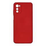 Funda Para Motorola E32 Silicona Case Y Vidrio Templado 9h