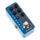 Pedal Pré Amplificador Para Guitarra Mooer Cali-mkiv M017 Cor Azul