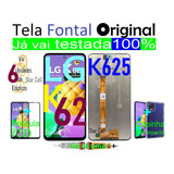 Tela Frontal Original K62 ( K625)+ Película 3d+ Capinha+cola