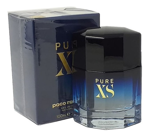 Perfume Xs Pure Excess Masc. Paco Rabanne Edt 100ml +amostra