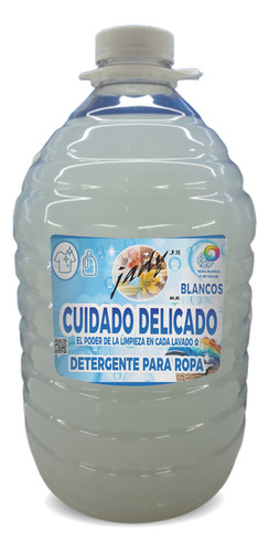 Detergente Liquido Cuidado Delicado Blancos 5 Lt Plim33t5