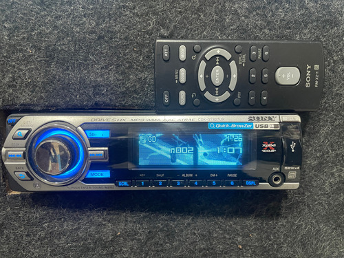 Auto Rádio Sony Xplod Usb /auxiliar/cd Tela Comgráficos