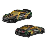 Hot Wheels 2017 Nissan Gt R R35 Neon Speeders Cor Preto