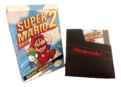 Super Mario Bros 2 Nes Nintendo C/ Caja Original