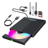 External Dvd/cd Grabadora Usb 3.0 Quemador Lectora Portable 