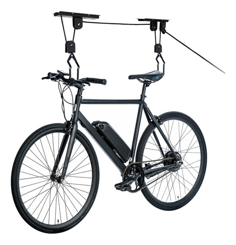 Soporte Para Bicicleta 45kg Techo Roldas Frenos Ganchos