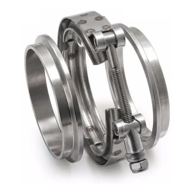 Brida V Band 2.5 Pulgadas Turbo Catbacks Abrazadera