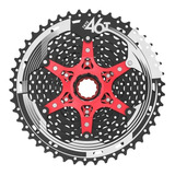 Cassette Piñones Mtb 11p 11/50d Csmx8 Aluminio Negro Sunrace