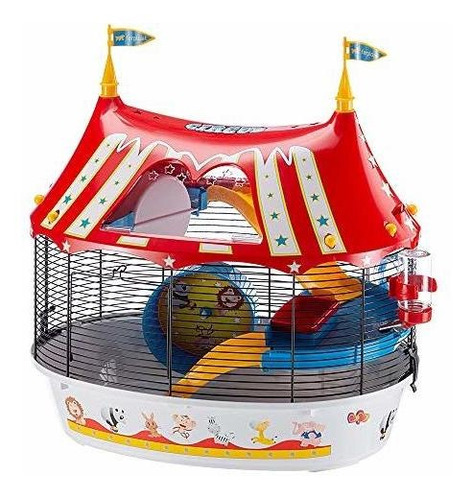 Jaula Para Hamster Ferplast Circus Fun, 49,5 X 34 X 42,5 Cm
