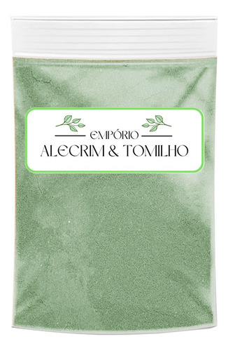 Argila Verde Em Pó 1kg Premium - Alecrim&tomilho