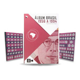 Álbum Para Moedas Anos Inflacionários 1956 - 1994 F. Grátis