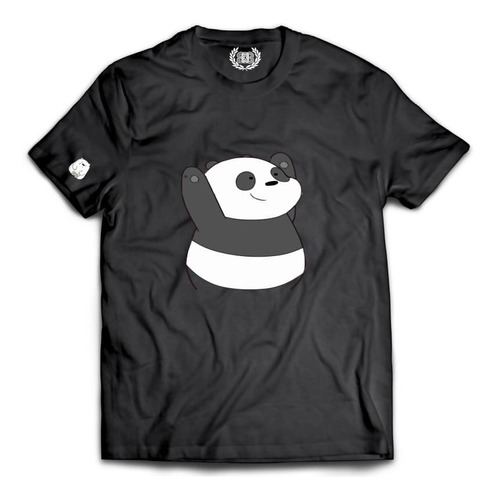 Playera Negra Unisex Osos Escandalosos