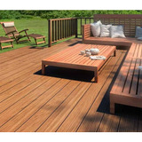  Deck Pvc Wpc Símil Madera Oferta M2 Con Kit De Instalación