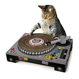 Rascador De Gato Con Forma De Tocadiscos Dj