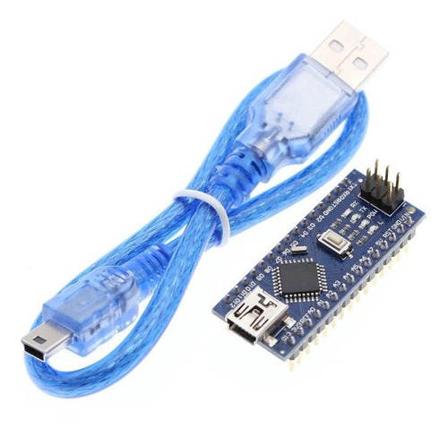 Arduino Nano Con Cable V3.0 Atmega328p Ch340 5v 