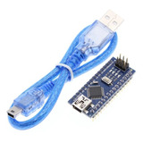 Arduino Nano Con Cable V3.0 Atmega328p Ch340 5v 