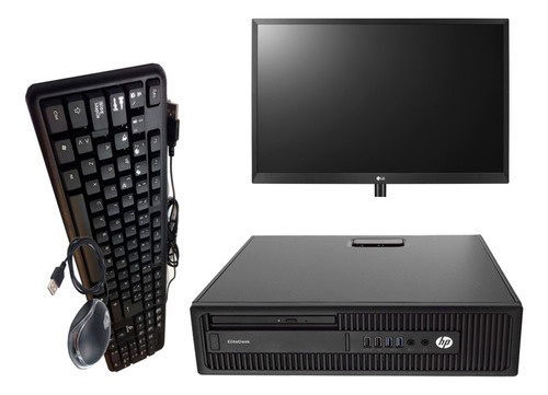 Combo Pc Hp Elitedesk 800g2 Sff +  Monitor LG 20mk400h