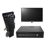 Combo Pc Hp Elitedesk 800g2 Sff +  Monitor LG 20mk400h