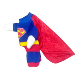 Traje Ropa Perro Gato Superman Cosplay Disfraz Xs Al Xl