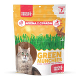 Pasto Para Gato De Avena Green Munchies 50g 4 Piezas