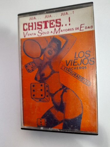 Cassette De Chistes Los Viejos Cacheros Alta Censura (634