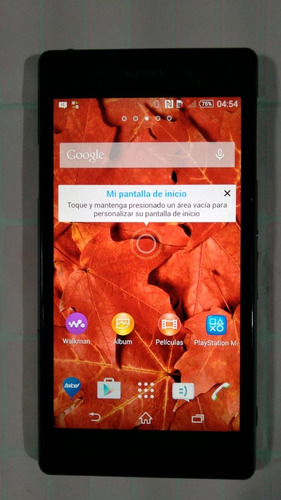 Sony Xperia Z1 16 Gb Negro 2 Gb Ram Con Detalle