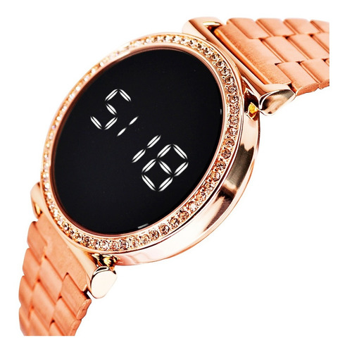 Reloj Touch De Mano Mujer Dama Pulsera Moda, Brazalete