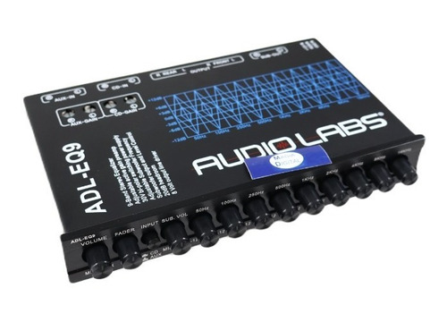 Ecualizador Audio Labs Adl-eq9 9 Bandas Line Driver 8v Rms