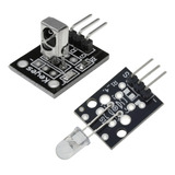 Set Modulo Emisor Transmisor Receptor Infrarrojo P/ Arduino