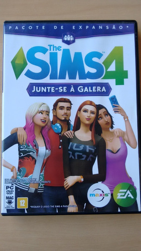 Dvd Jogo The Sims 4 Junte-se À Galera 2015 Mc207
