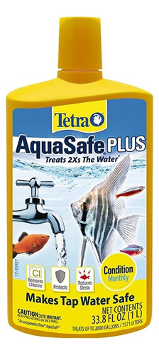 Aqua Safe Plus 1lt Anticloro Acondicionador Agua Acuario
