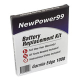 Newpower99 Kit De Reemplazo De Batería Para Garmin Edge 1000