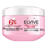 Elvive L'oréal Paris Mascarilla Capilar Glycolic Gloss 300ml
