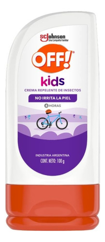 Repelente Off Kids Crema 100g