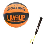 Combo Basquet! Pelota Spalding Ng/nar N°3 + Inflador Drb