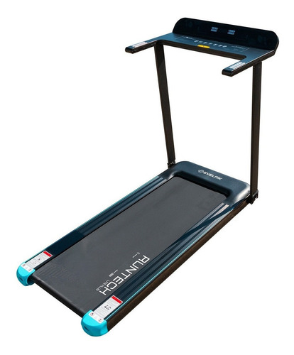 Caminadora Eléctrica Svelfik Runtech-lite Plus Cami-11 127v Color  Negro Y Azul