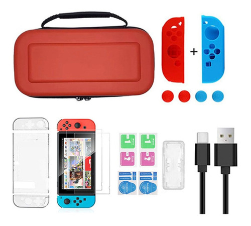 Nintendo Switch Para Transporte De Estojo Protetor De Tela