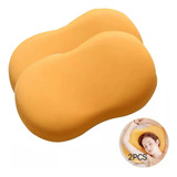 Amarillo Almohadas Gel Suave Memory Foam Paquete Set De 2