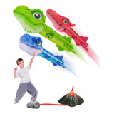 Pie Dinosaurio Volador Cañón Juguetes Para Niños Al Aire