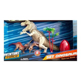 Set De Juego Adventure Force Dinosaurios Luz Sonido 5 Piezas