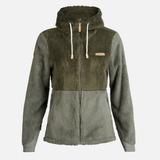 Chaqueta Mujer Bear Shaggy-pro Hoody Jacket Verde Militar/laurel Lippi