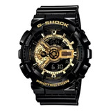 Reloj Casio Gshock Negro C/dorado Original