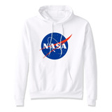 Sudadera Con Gorro Logo Nasa Estrella Galaxia Token A Lamoda