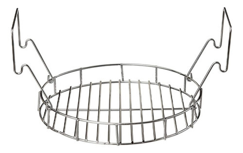 Cesta Big Easy Char-broil Amplía Espacio, Para Freidoras Color Plateado