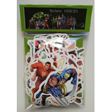 Marvel Dc Y Otros / Stickers Calcomanias 100 Unidades