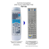 Controle Compatível Dvd Tectoy F700 - Fbt166