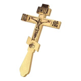 Cruz De Cristo Jesús Crucifijo Sufriendo Estatua Ortodoxa H